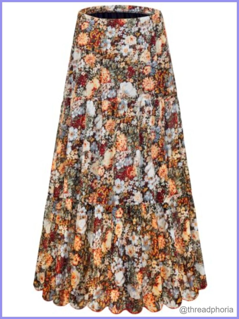 Women's Chiffon High Waist Maxi Skirt Flowy Pleated A-Line Beach Skirt